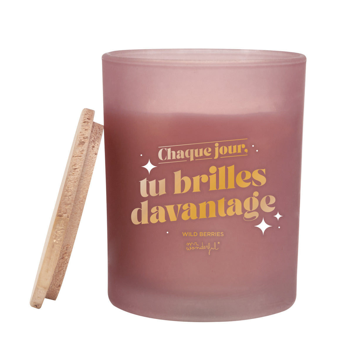 Bougie parfumée - Chaque jour, tu brilles davantage
