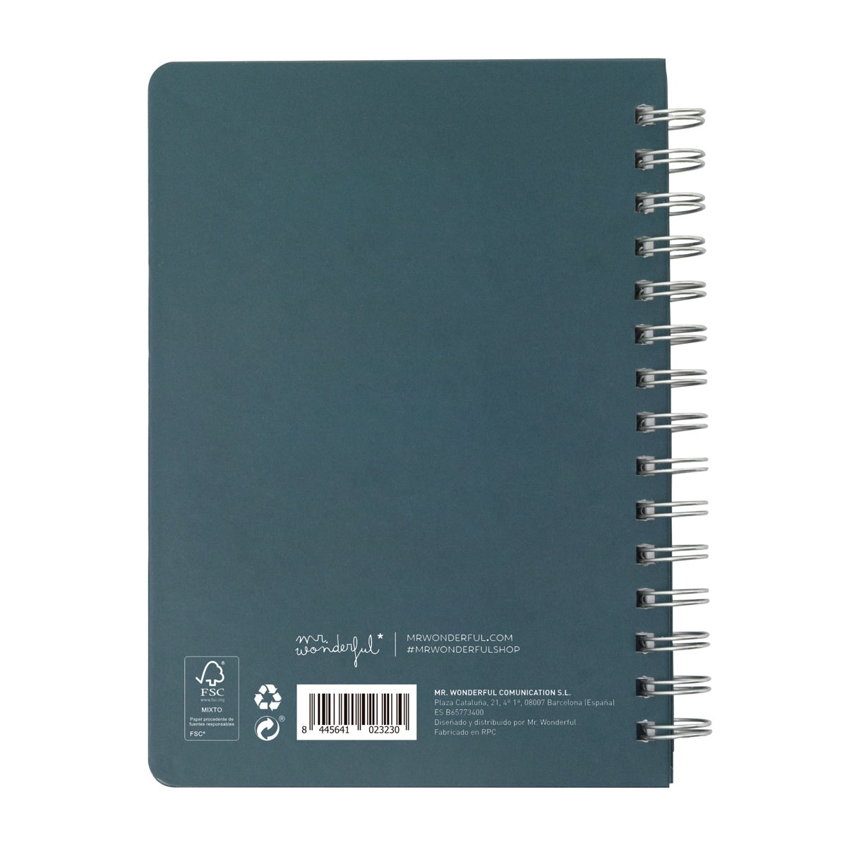 Libreta unicornio - De aquí saldrá algo fantástico