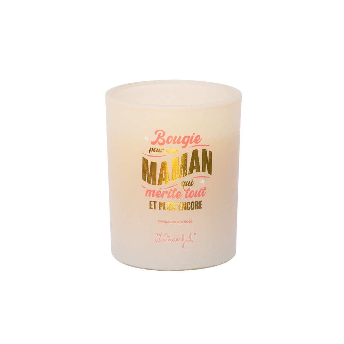 Bougie parfumée - Bougie pour une maman qui mérite tout et plus encore