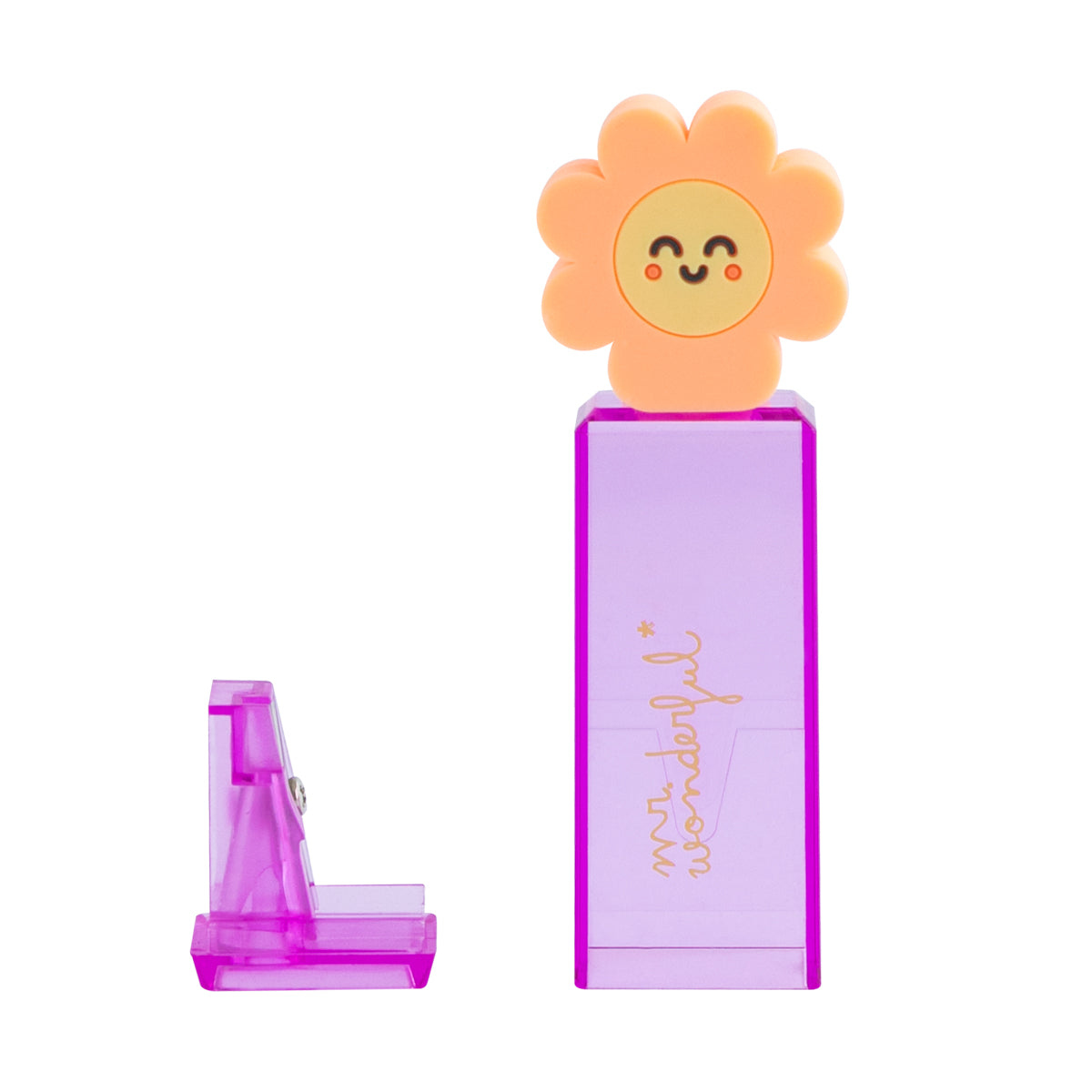 Taille-crayon avec récipient - Daisy 