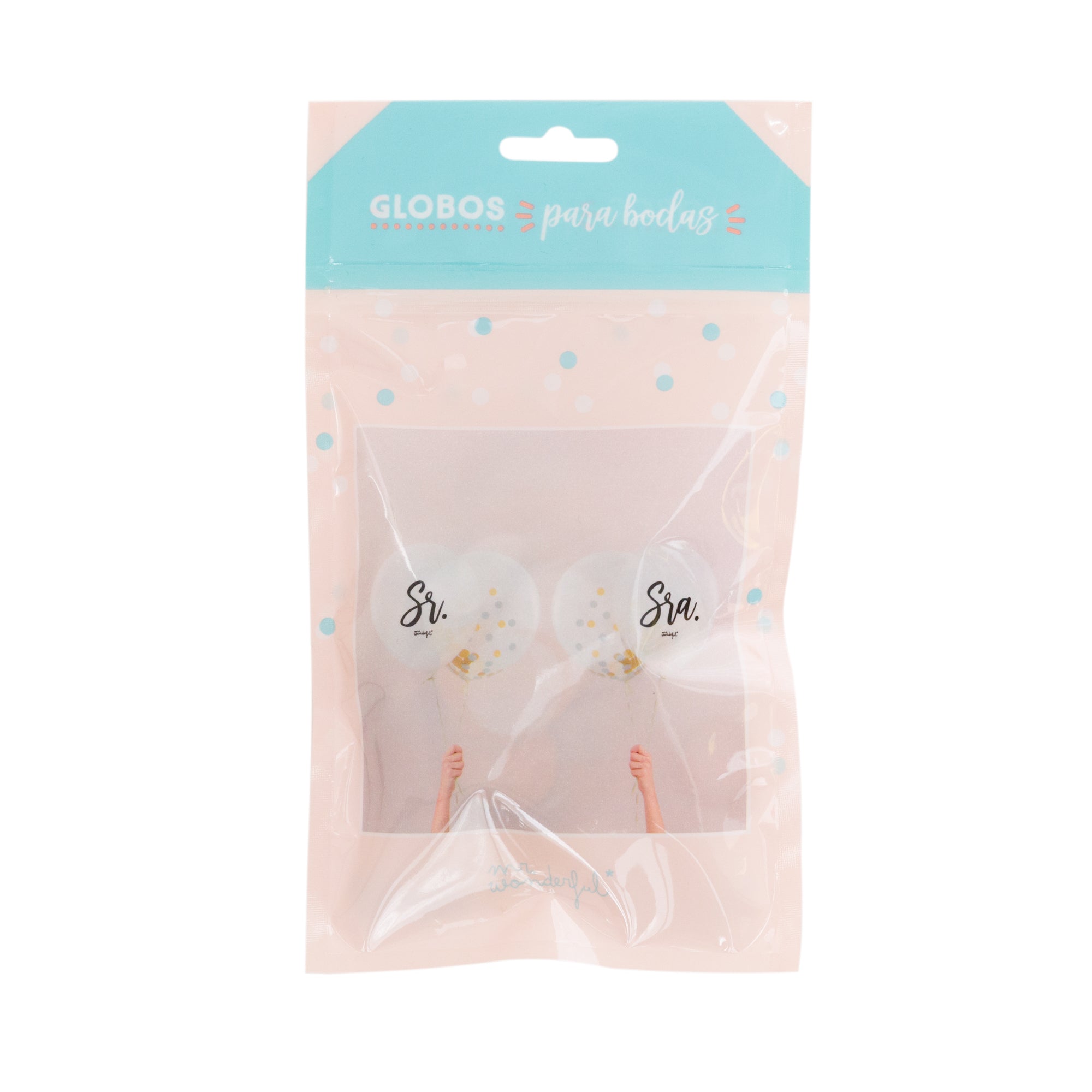 Globos para bodas - Sr. y Sra.
