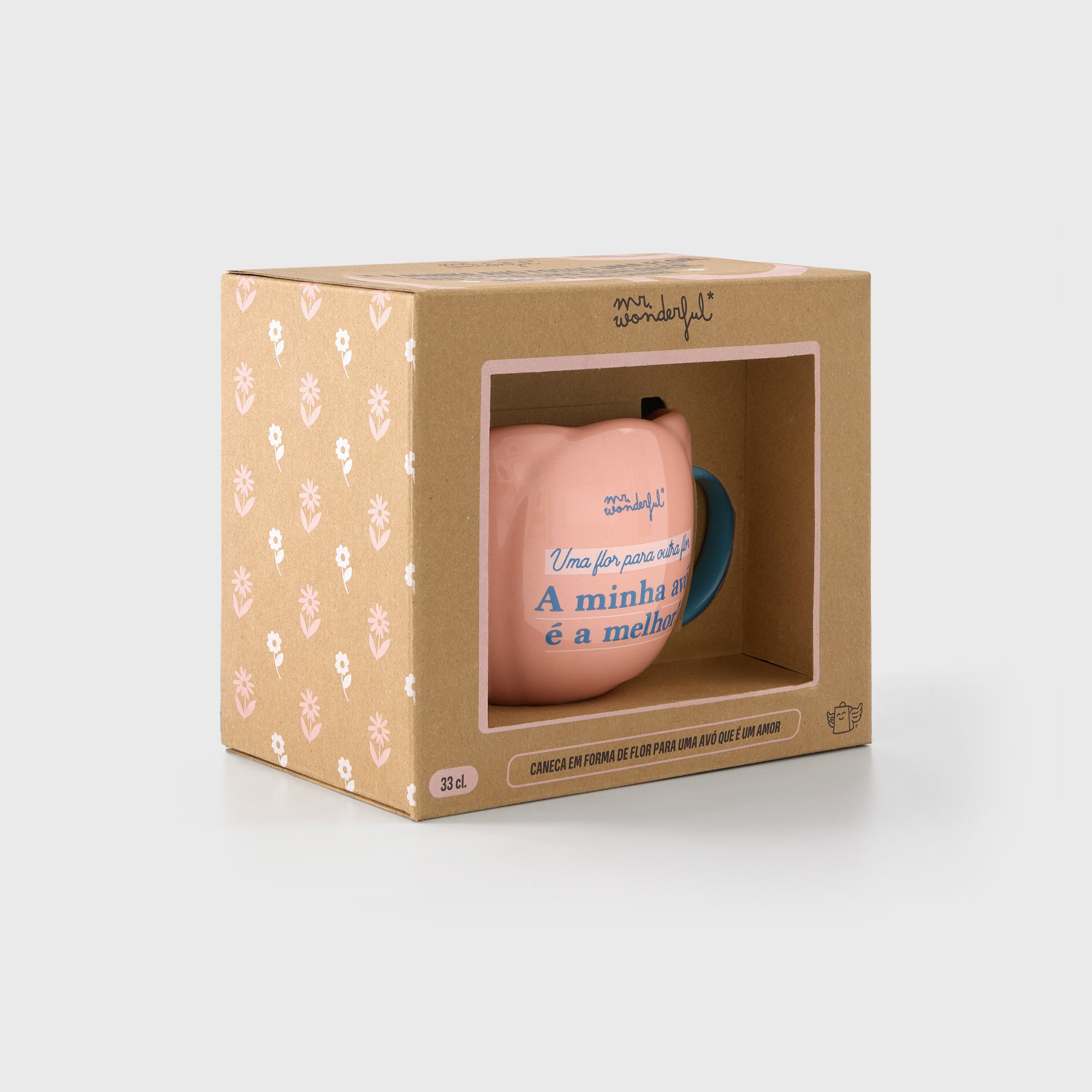 Caneca - Uma flor para outra flor. A minha avó é a melhor!