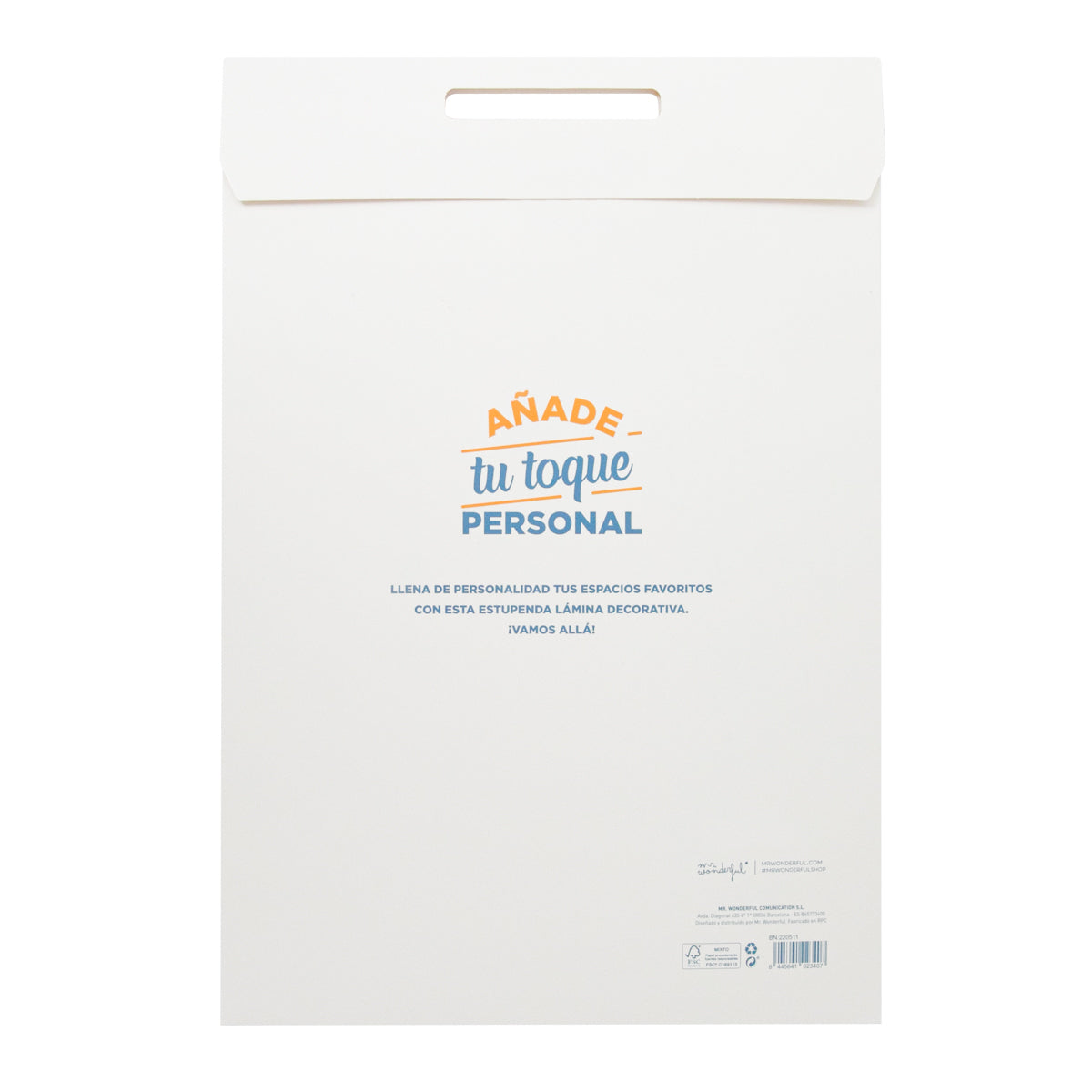 Lámina decorativa - Sonríe, que la vida vuela