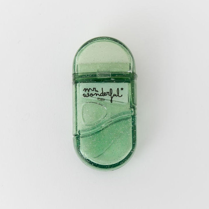 Goma con sacapuntas - Verde