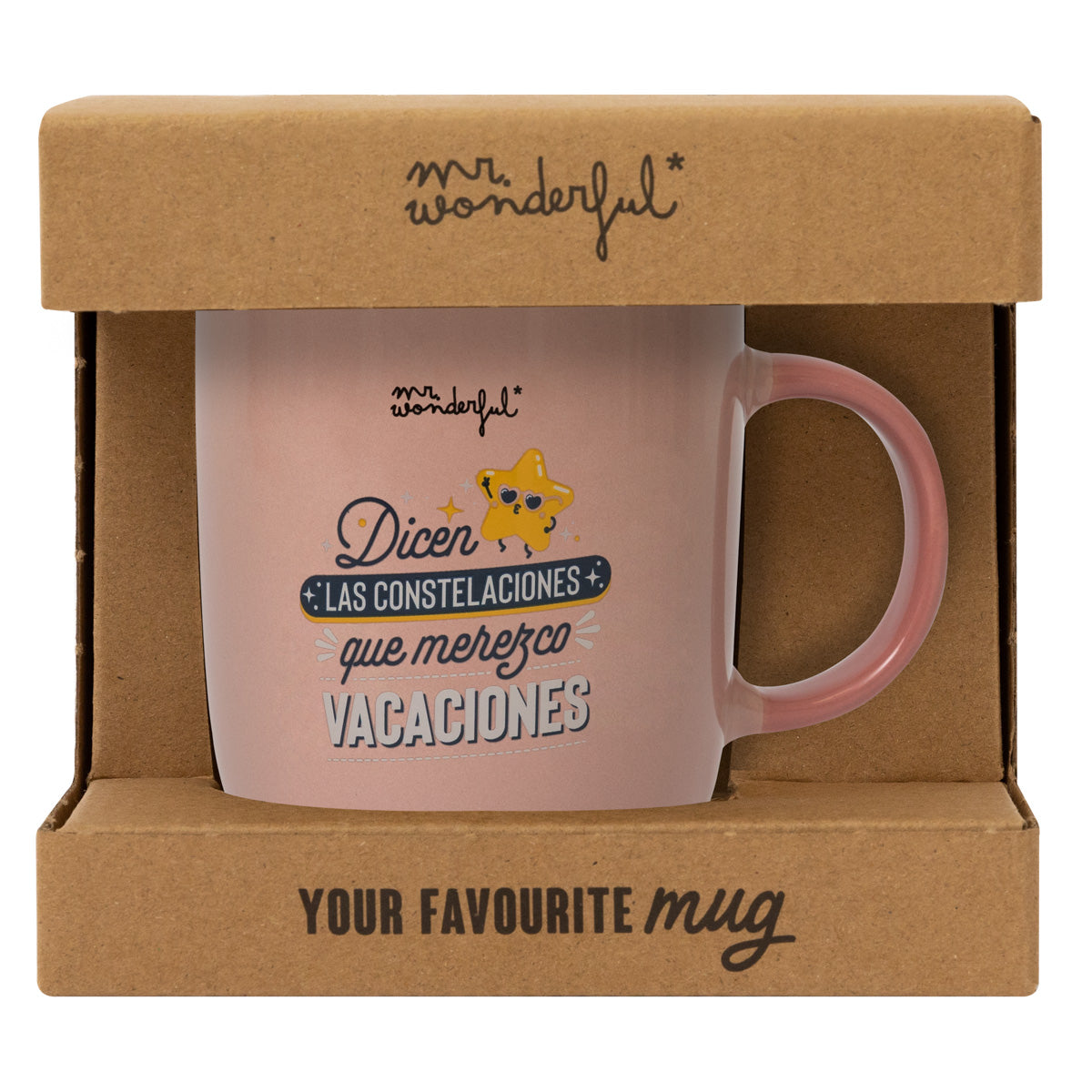 Taza - Dicen las constelaciones que merezco vacaciones