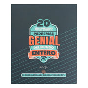 Libro de chocolatinas - 20 de las mil razones por las que eres el padre más genial del mundo entero