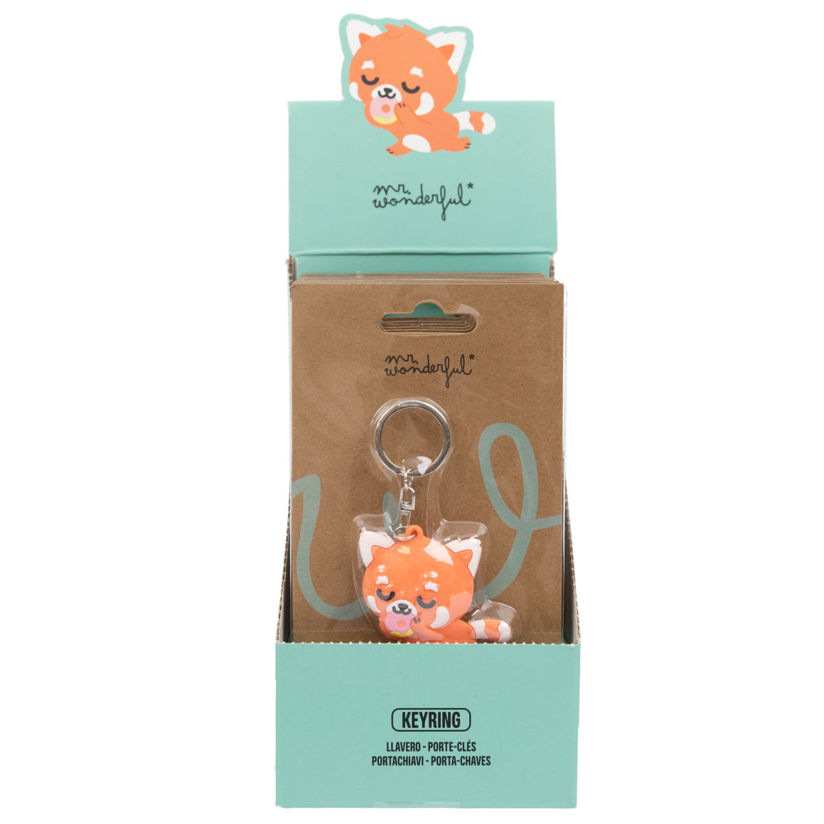 Keyring - Red panda Wondo