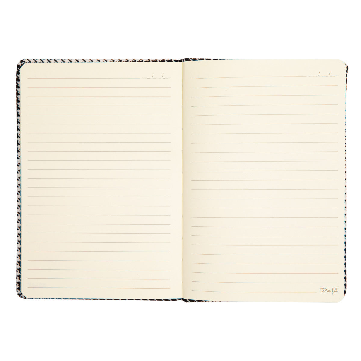 A5 notebook fabric - These are a few of my favourite things.