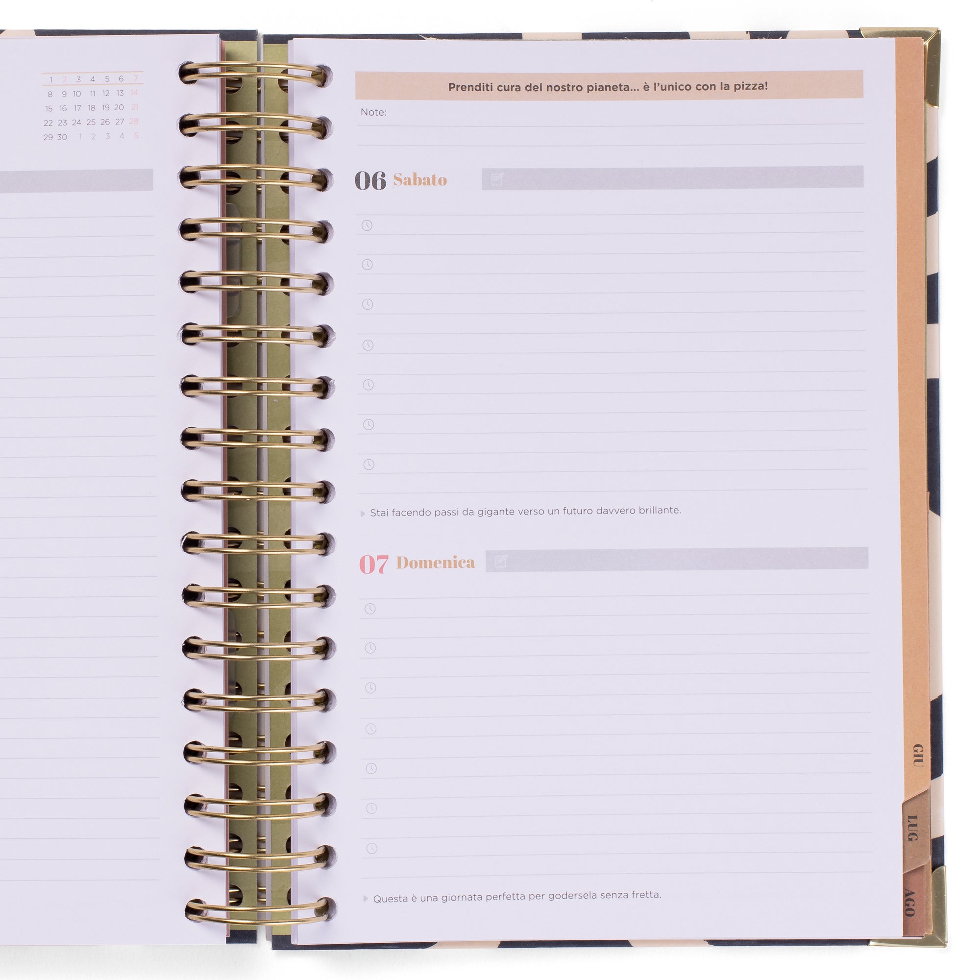 Set di Diario scolastico Office 2025-26 Giornaliero + penna - Tutto ok, tutto giusto