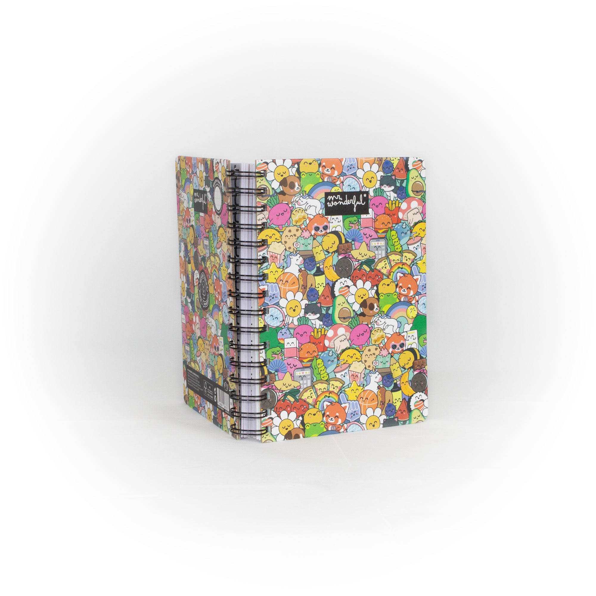 Libreta A5 con espiral - Wonder characters
