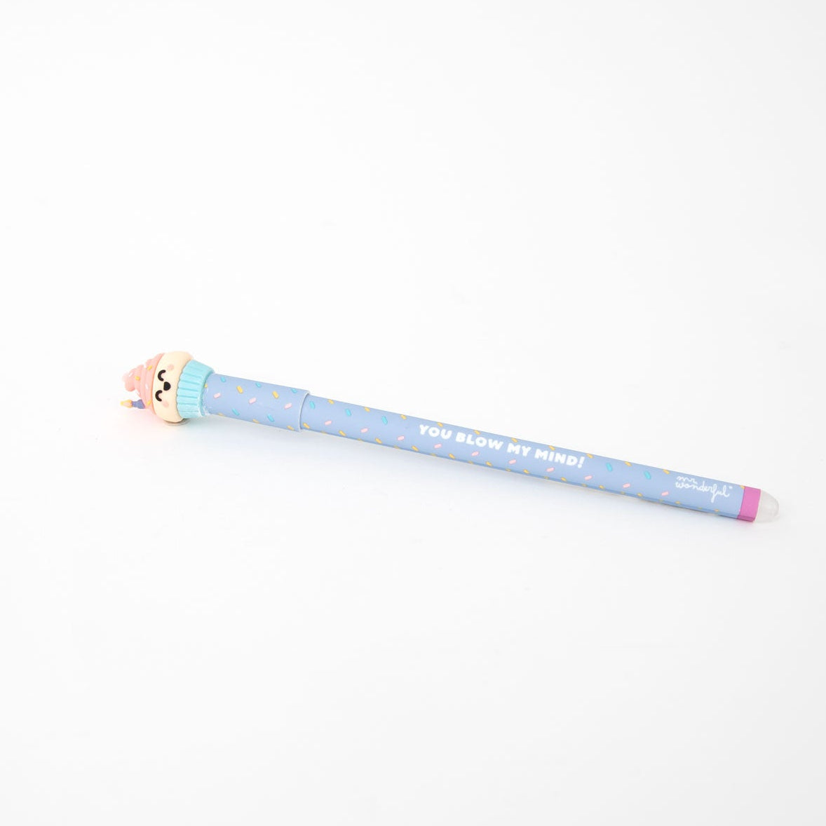 Penne Cancellabili Bo-Bo Cupcake - Evviva! È il tuo compleanno!