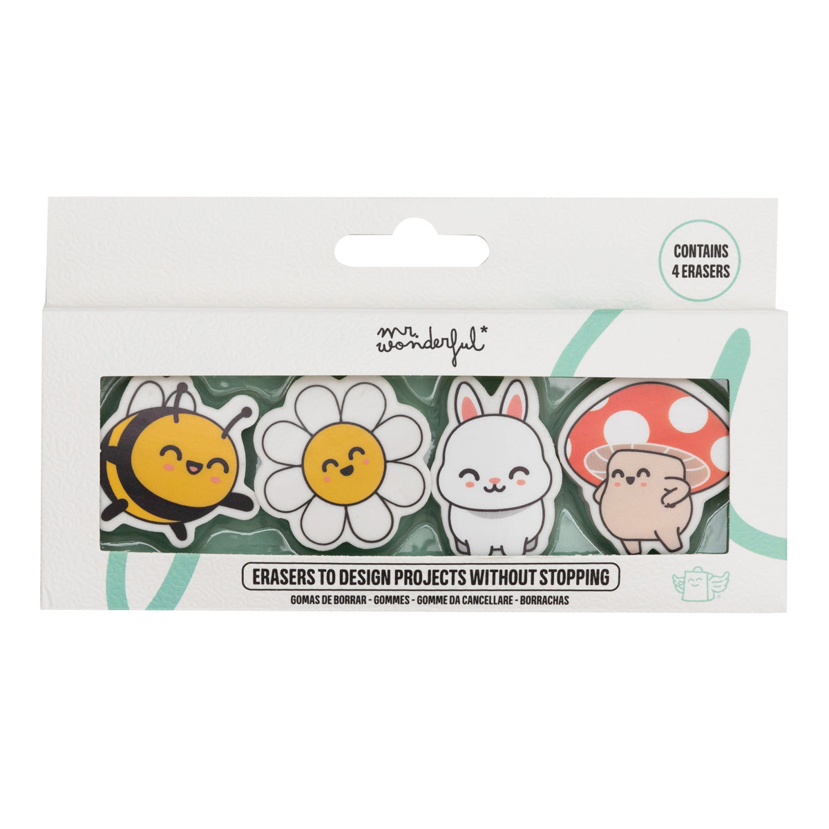 Erasers to design projects without stopping.