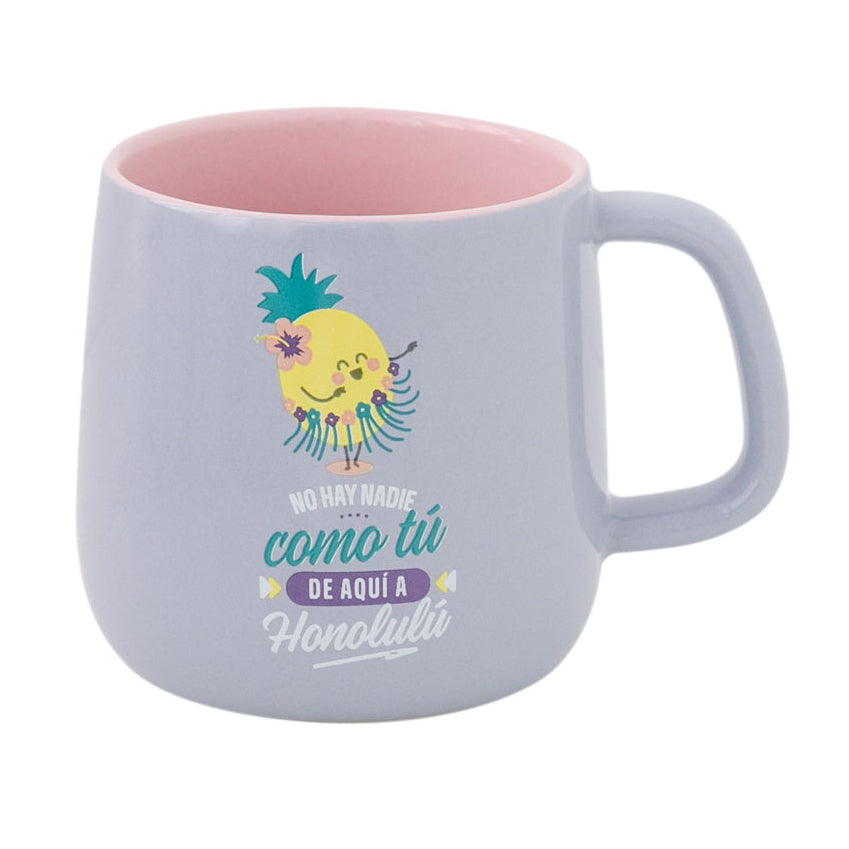 Taza con mensaje divertido Mr. Wonderful - No hay nadie como tú de aquí a Honolulú