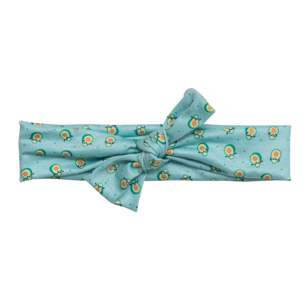 Turbante elástico infantil con lazo Beter - Aguacate Mr. Wonderful