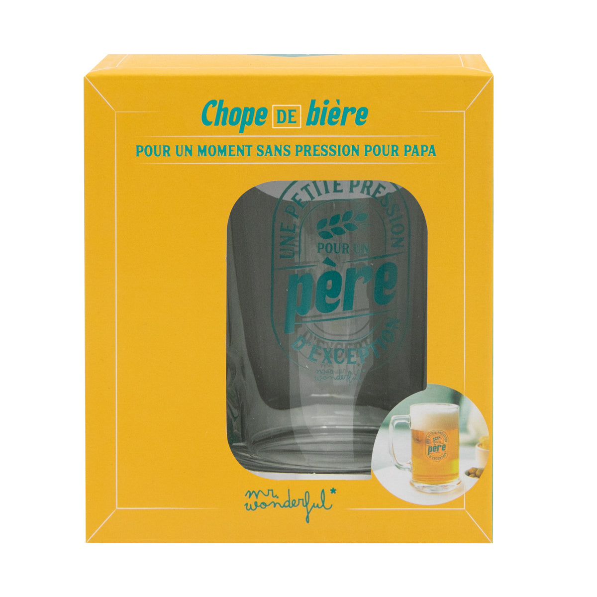 Chope de bière - Une petite pression pour un père d’exception