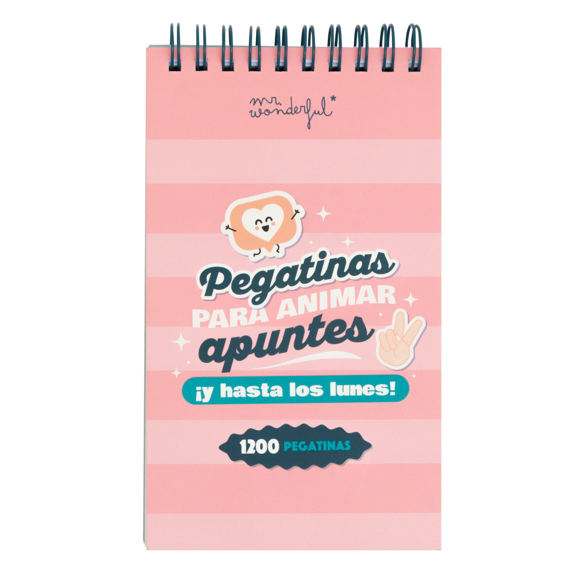 Bloc d'autocollants pour égayer vos notes, même le lundi ! 