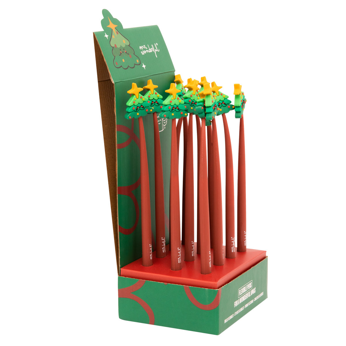 Caneta flexível - Árvore de Natal. 