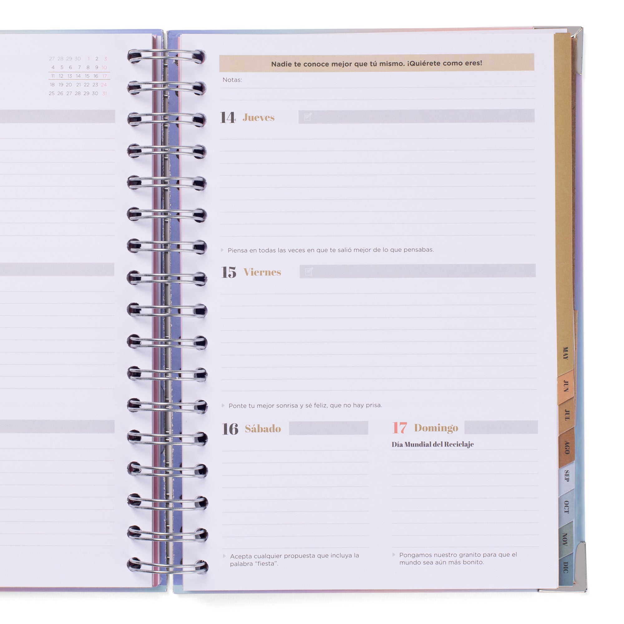 Agenda Office 2025-26 Semanal 18 meses - Viviendo con estilo