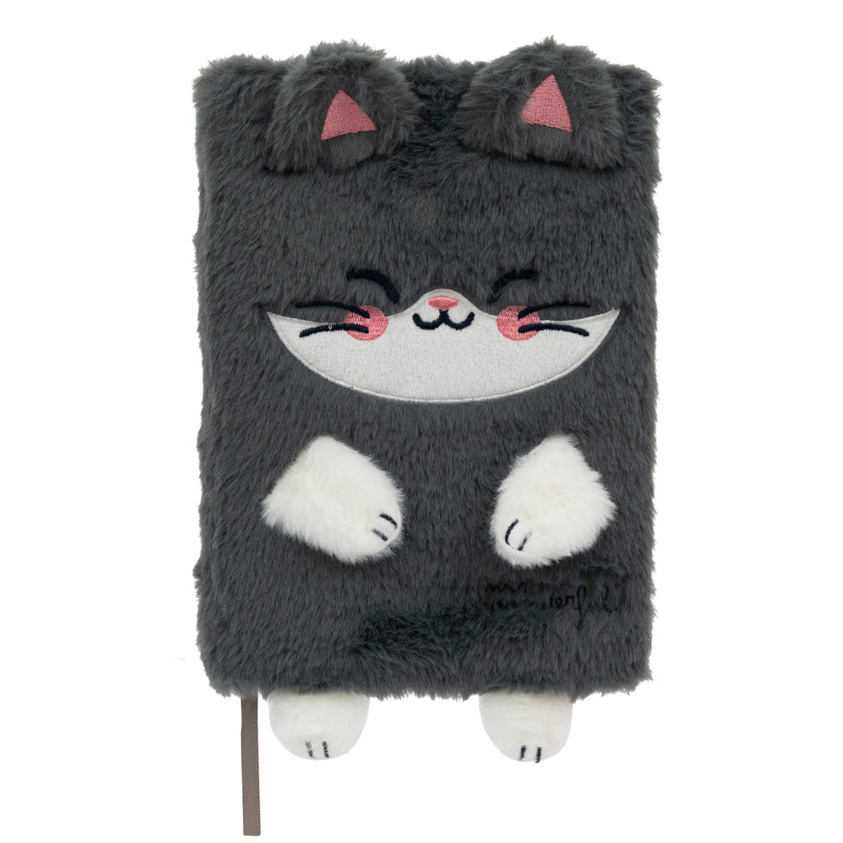 A5 notebook plush - Cat