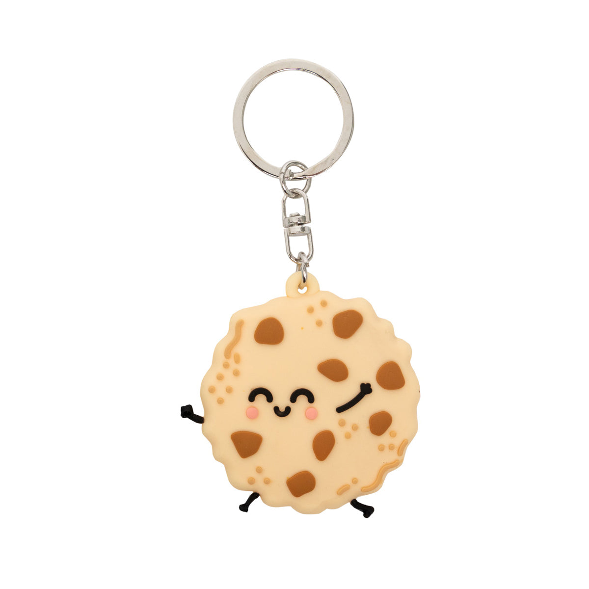 Set of 2 keyrings - Glass of milk and cookie