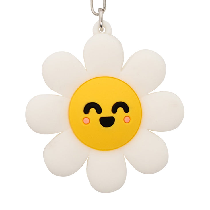 Rubber keyring - Daisy