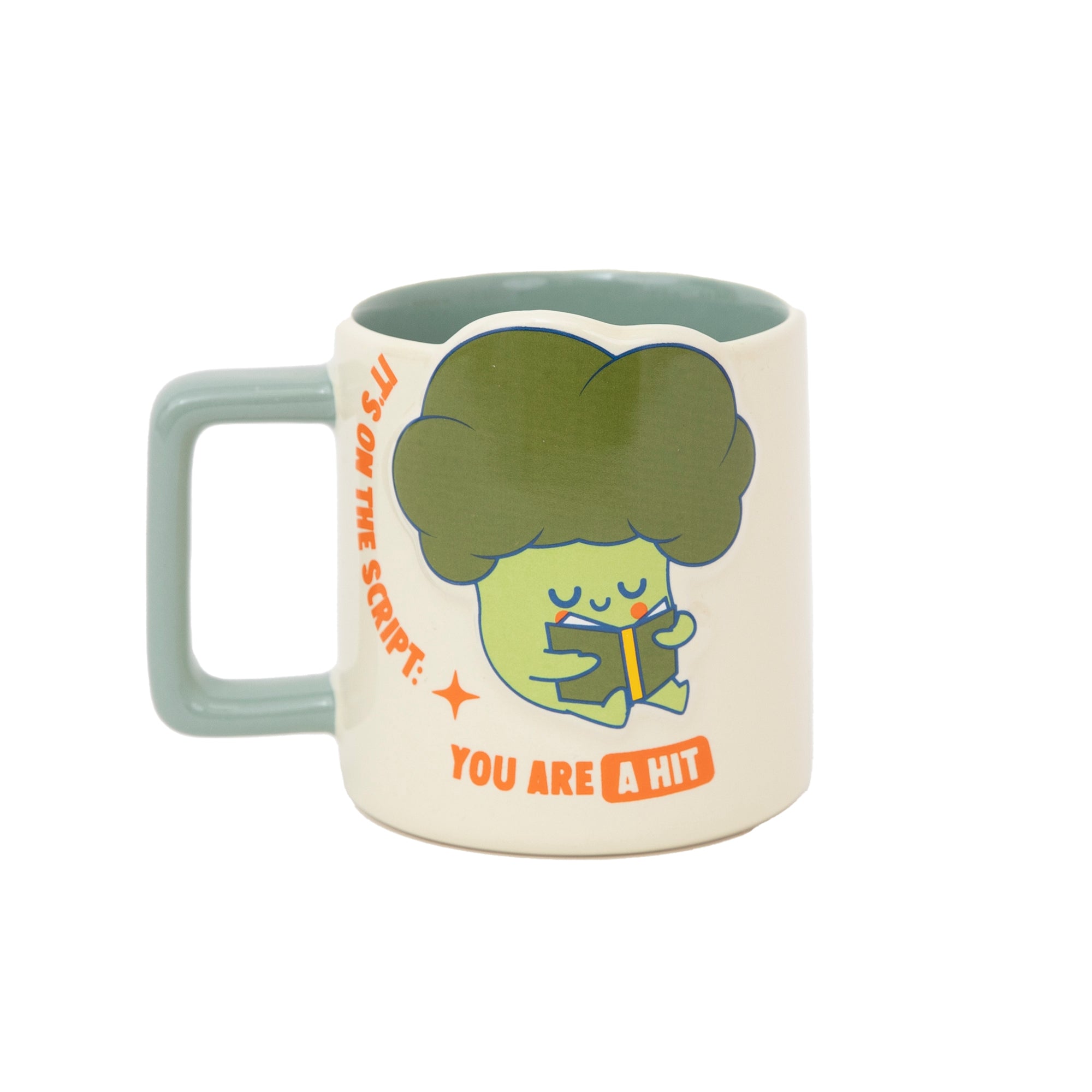 3D mug broccoli - It's on the script: you are a hit! | Mr.Wonderful