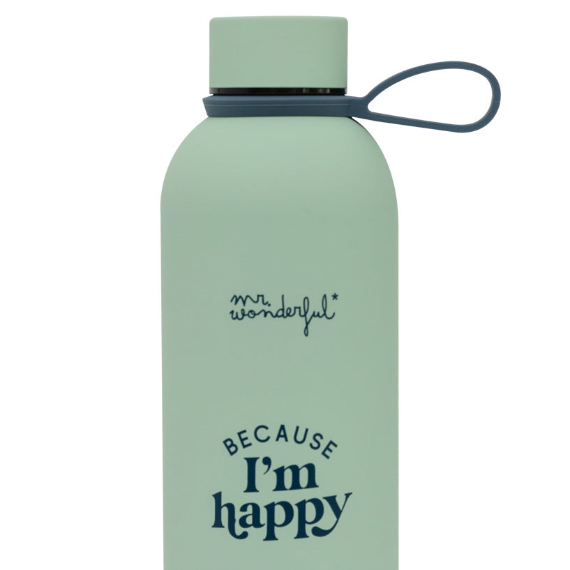 Bouteille isotherme 500 ml - Parce que je suis heureux 