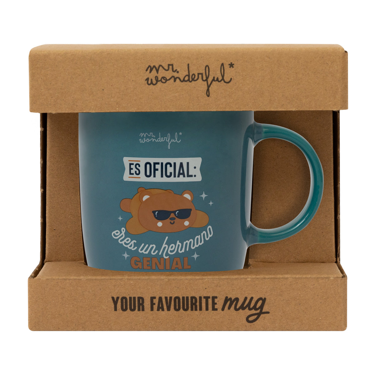 Taza - Es oficial: eres un hermano genial.