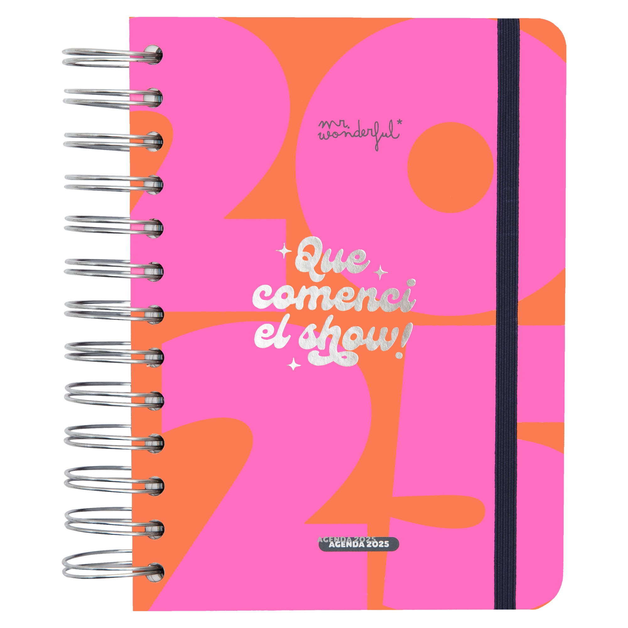 Agenda Wonder petita 2025 Diària - Que comenci el show!.