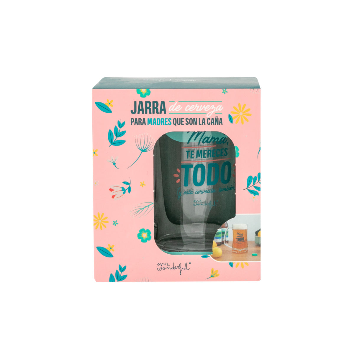Jarra de cerveza - Mamá, te mereces todo (y esta cervecita, también)