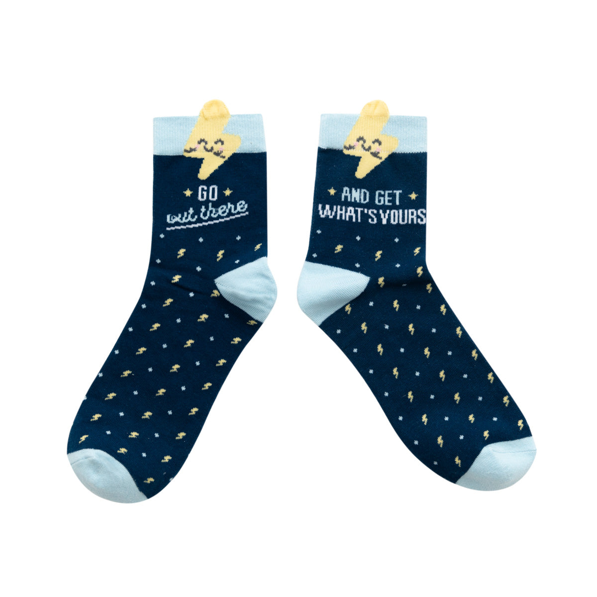 Socks size 35-38 - Go out there and get what's yours