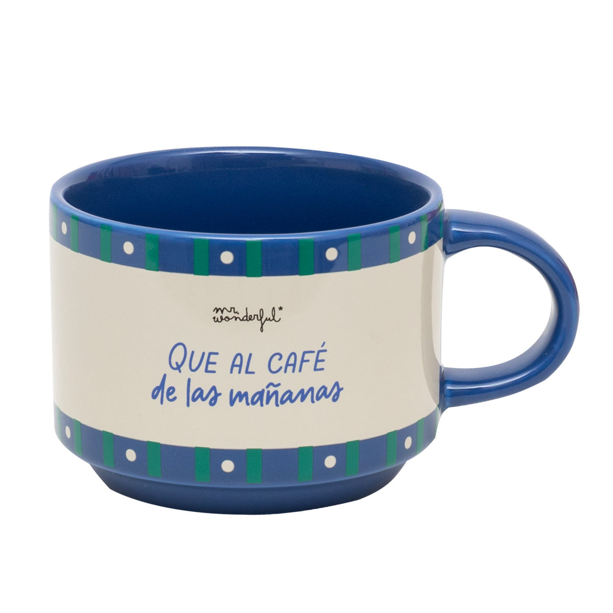 Set de 2 tazas apilables - Te tengo más ganas que al café de las mañanas