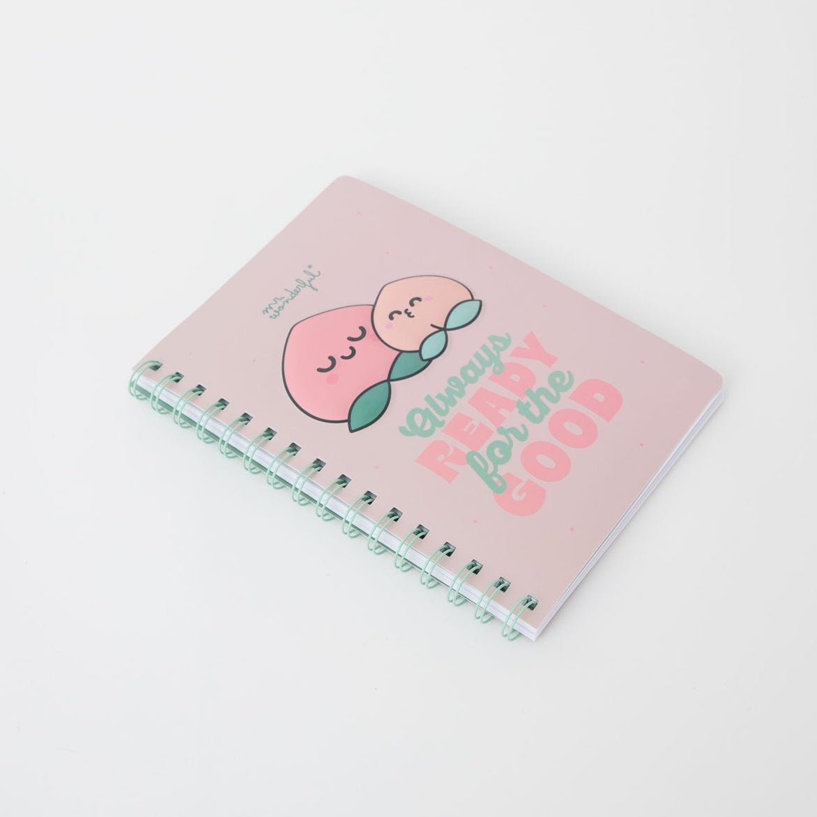 Libreta A5 3D Melocotón - Always ready for the good