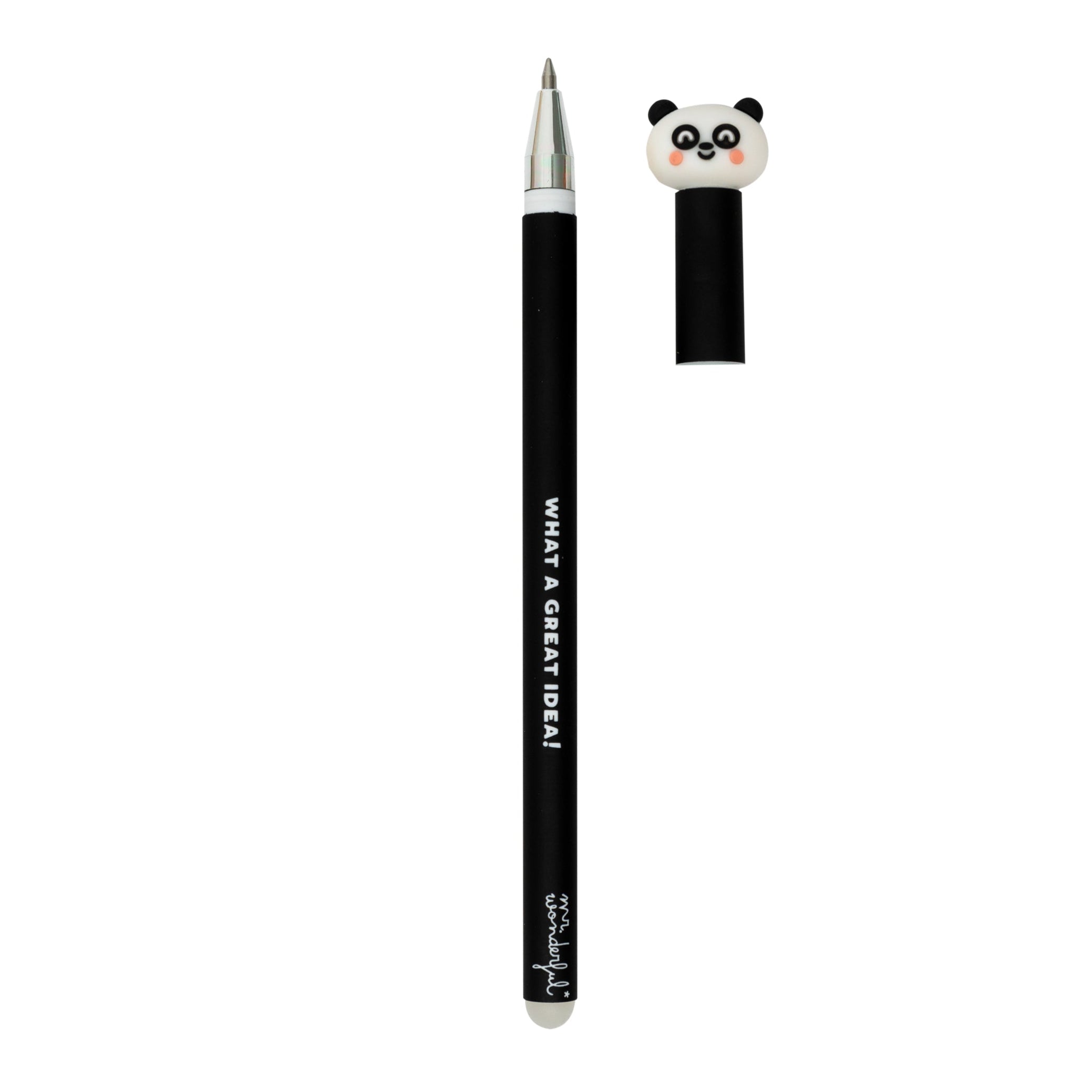 Bolígrafo borrable Bo-Bo Mr. Wonderful oso panda - What a great idea!