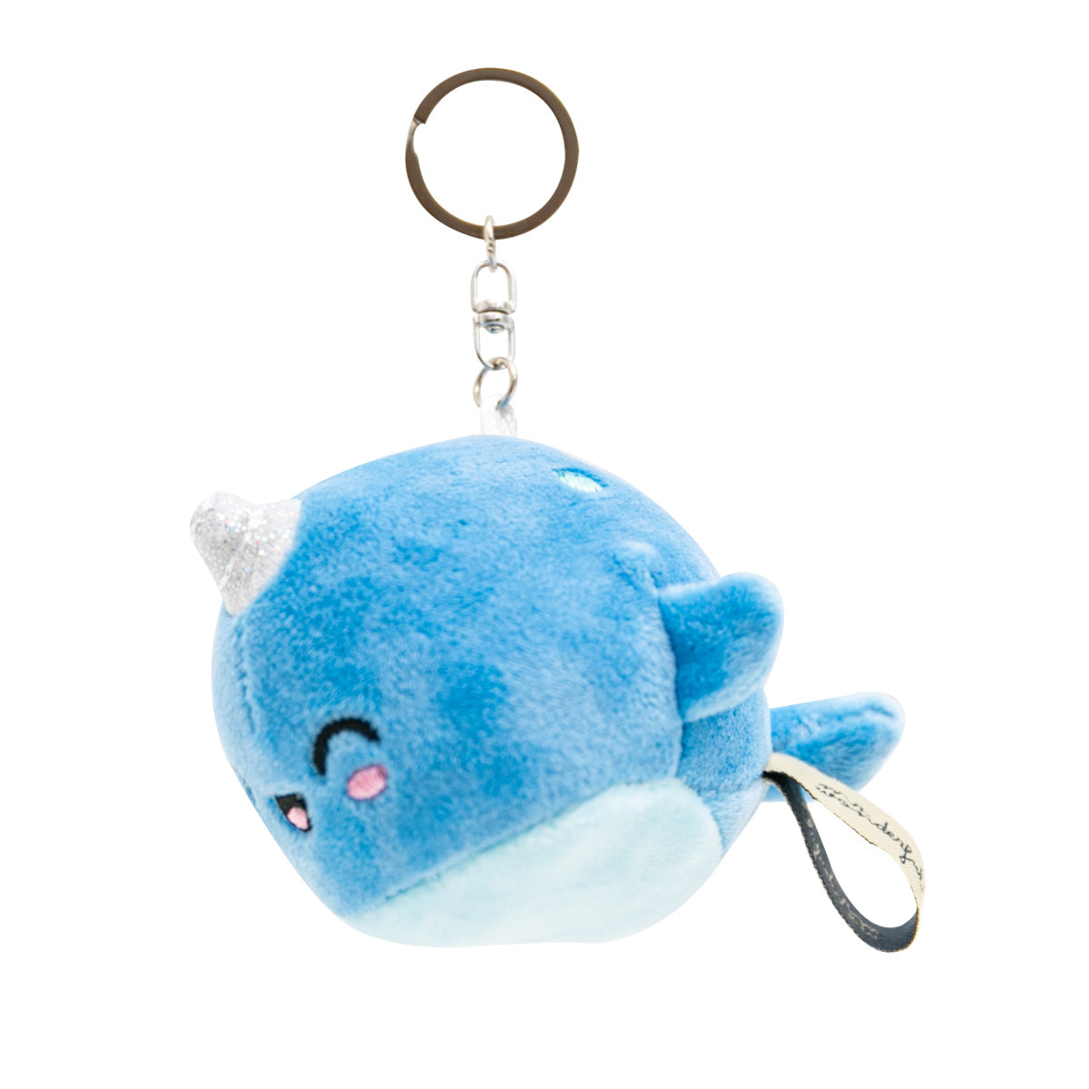 Small plush keyring - Narwhal
