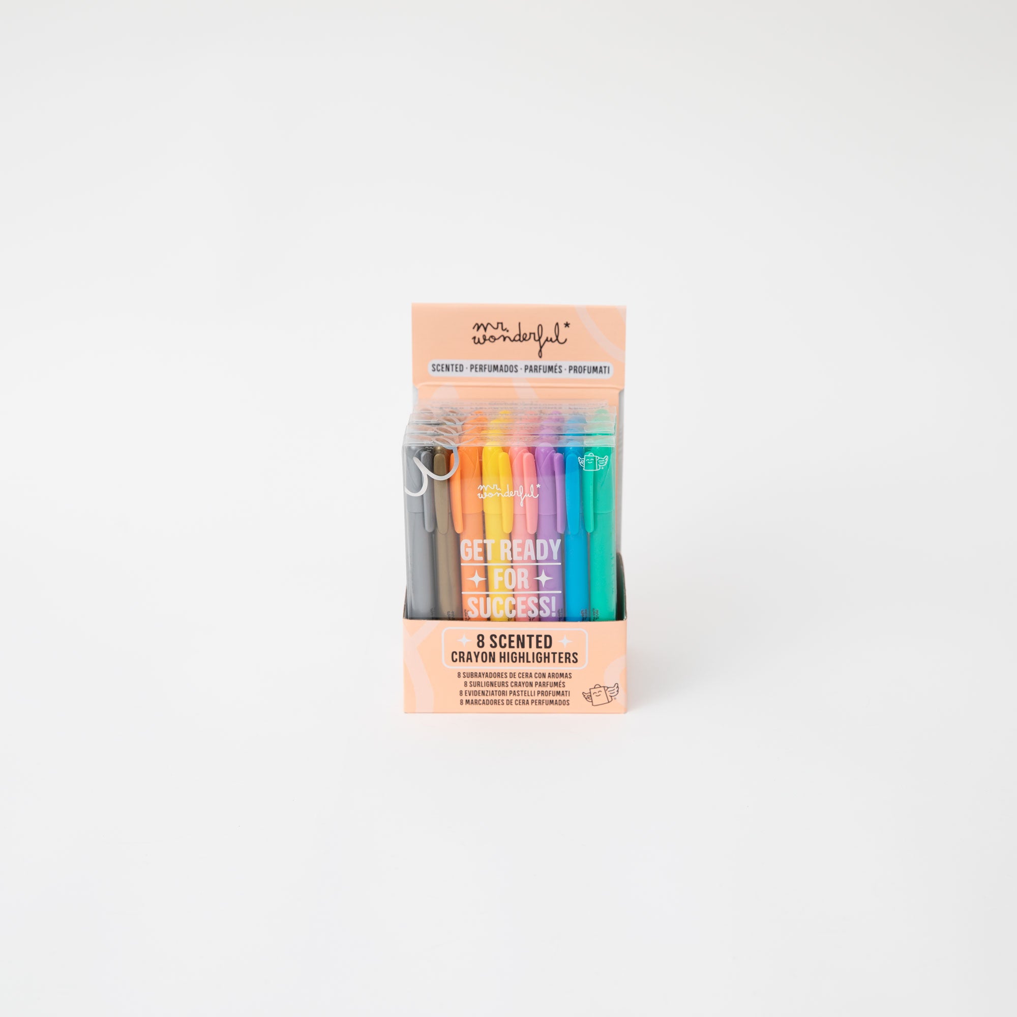 Pack de 8 subrayadores de cera con aroma – ¡Para petarlo aquí y ahora!