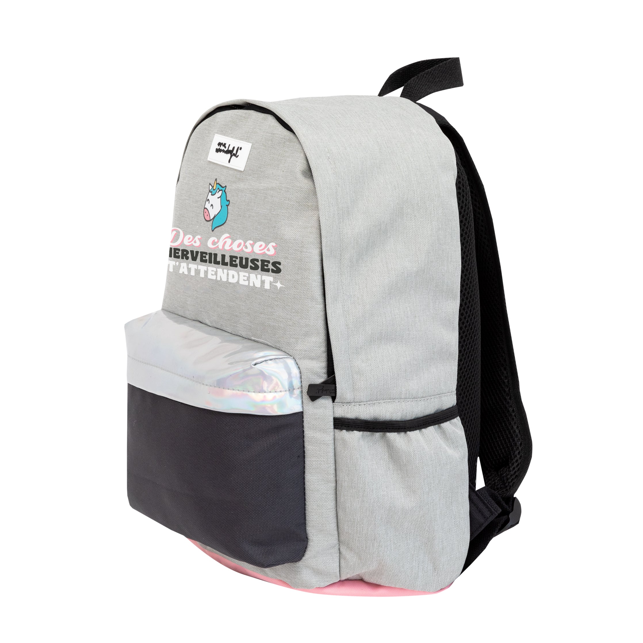 Sac à dos Wonder Licorne - Des choses merveilleuses t'attendent