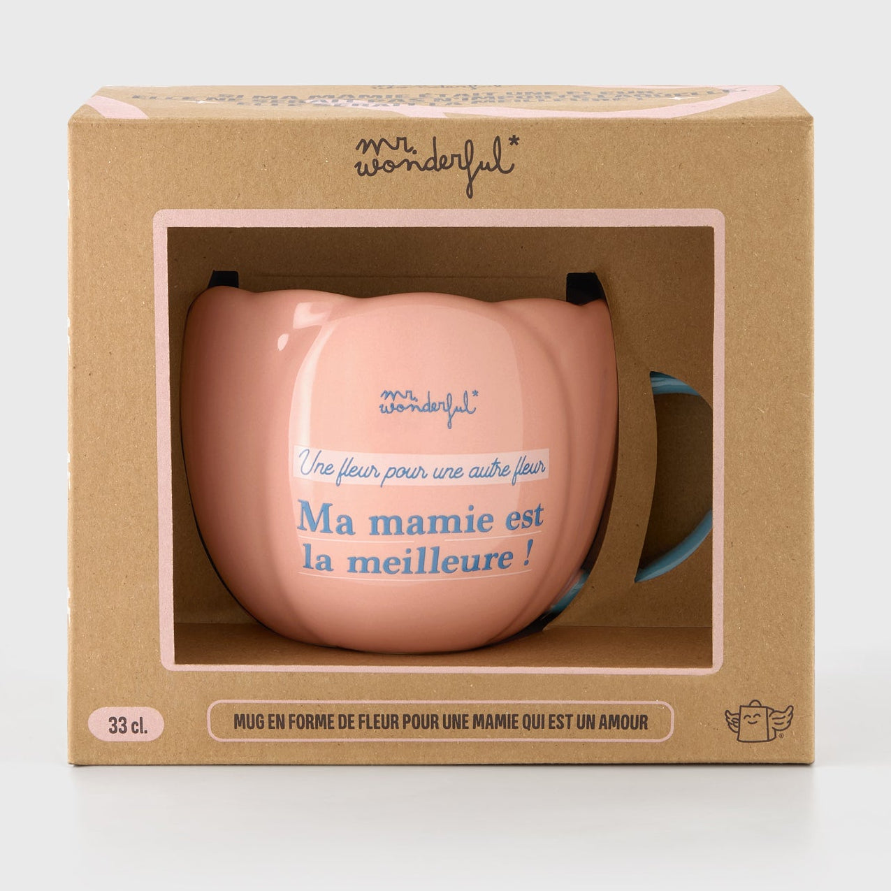 Mug - Une fleur pour une autre fleur. Ma mamie est la meilleure !