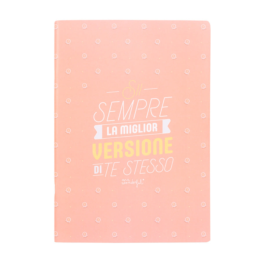 Set di 2 quaderni A4 - Credi in te stesso e...