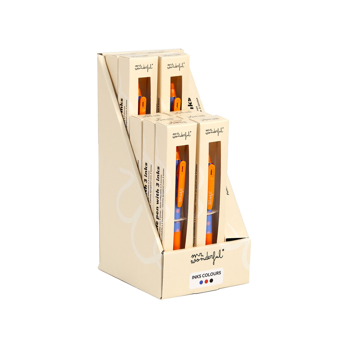 Boli Borrable con 3 tintas - Blue