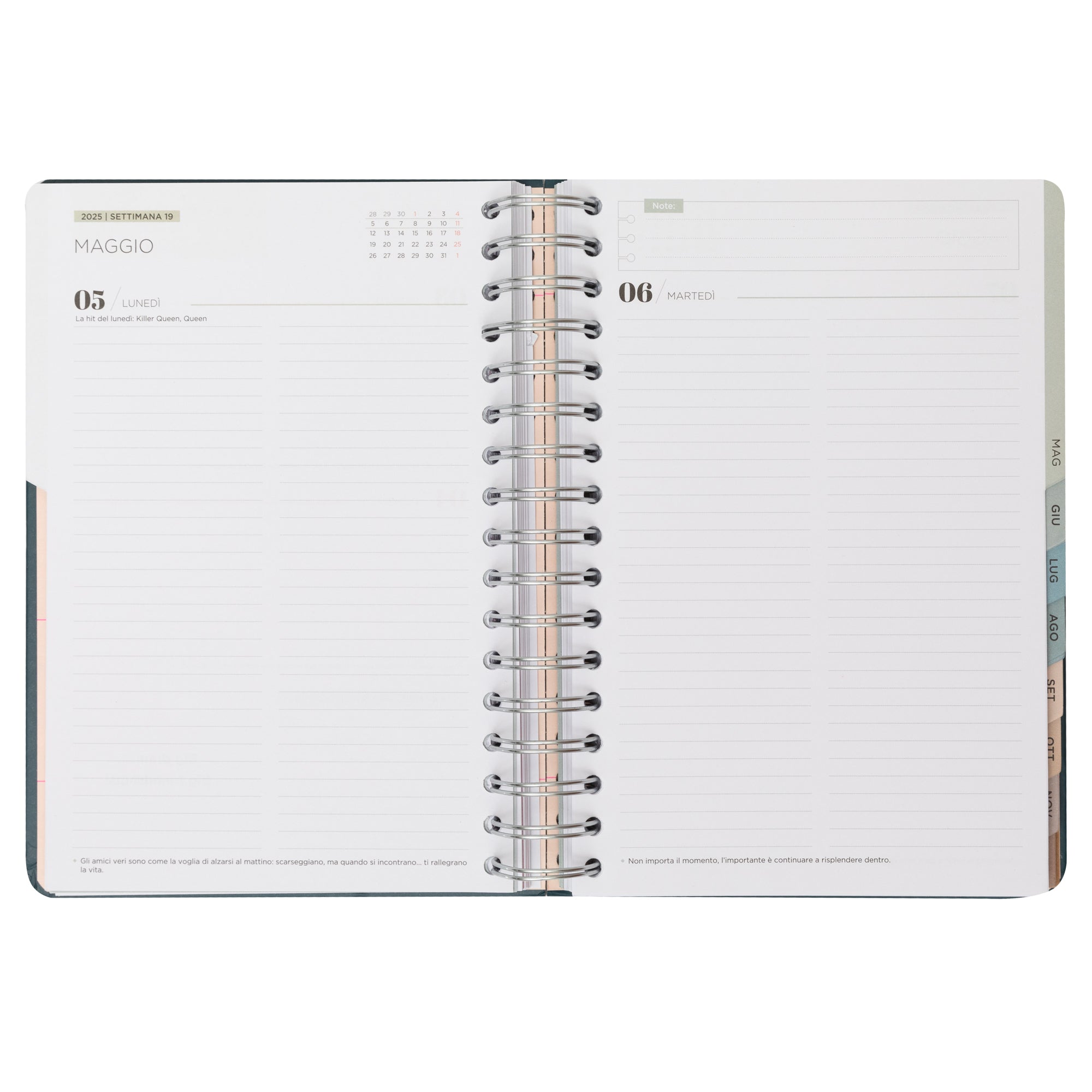 Agenda Office 2025 Giornaliera - Un anno molto wonderful.