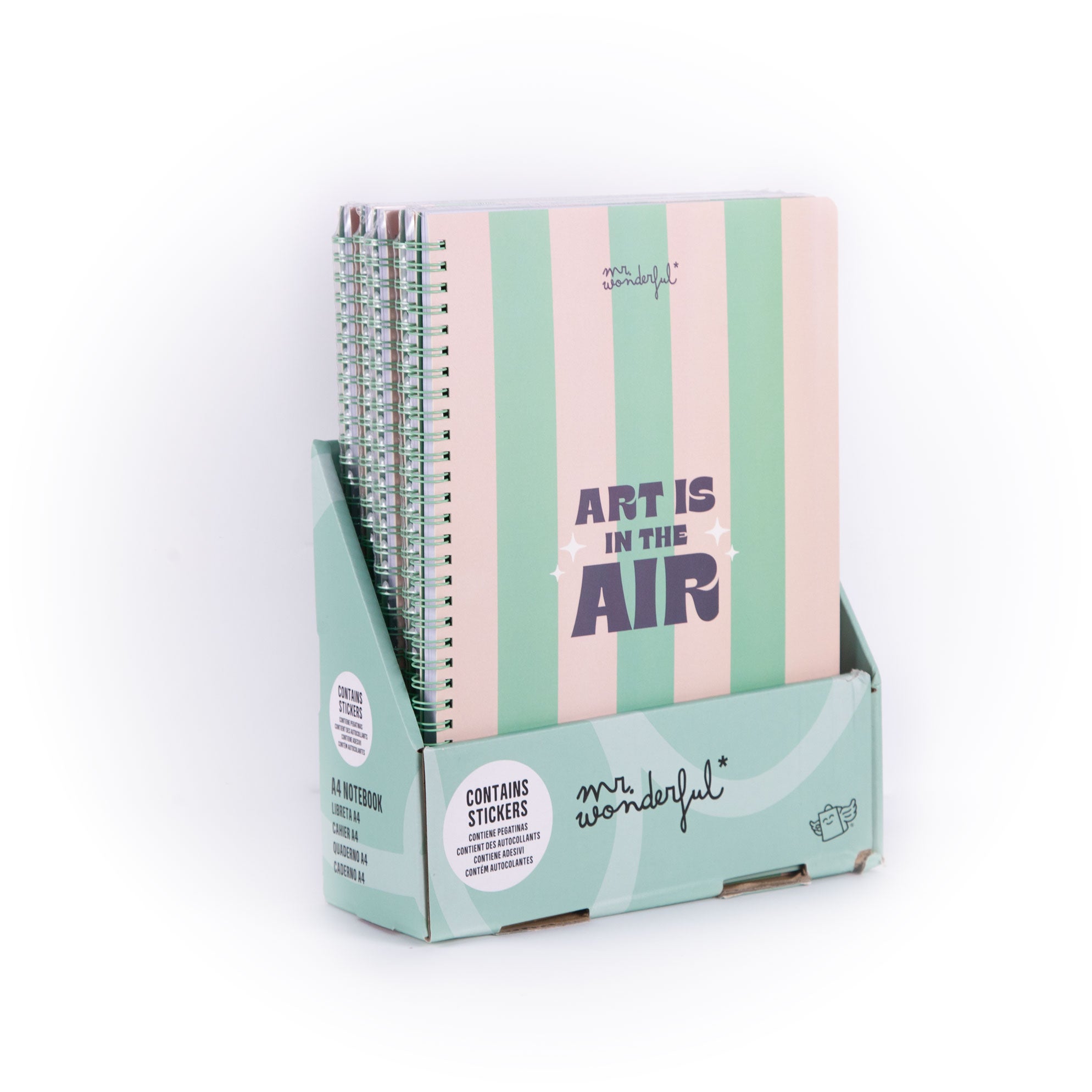 Libreta A4 - Art is in the air