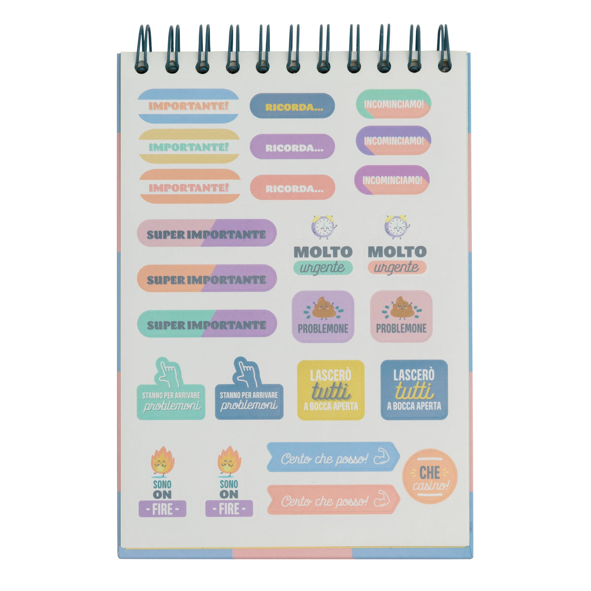 Planner verticale giornaliero - Tanti giorni, tanti obiettivi