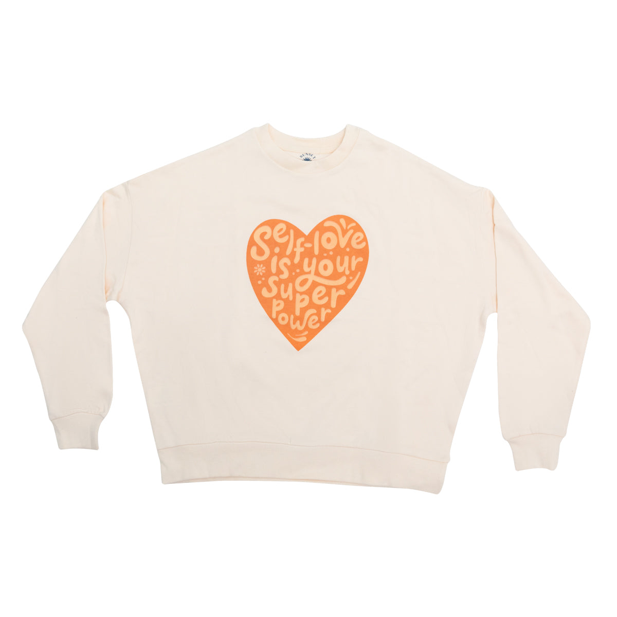 Long sleeves hoodie blue Size L-XL - Self-love is your superpower