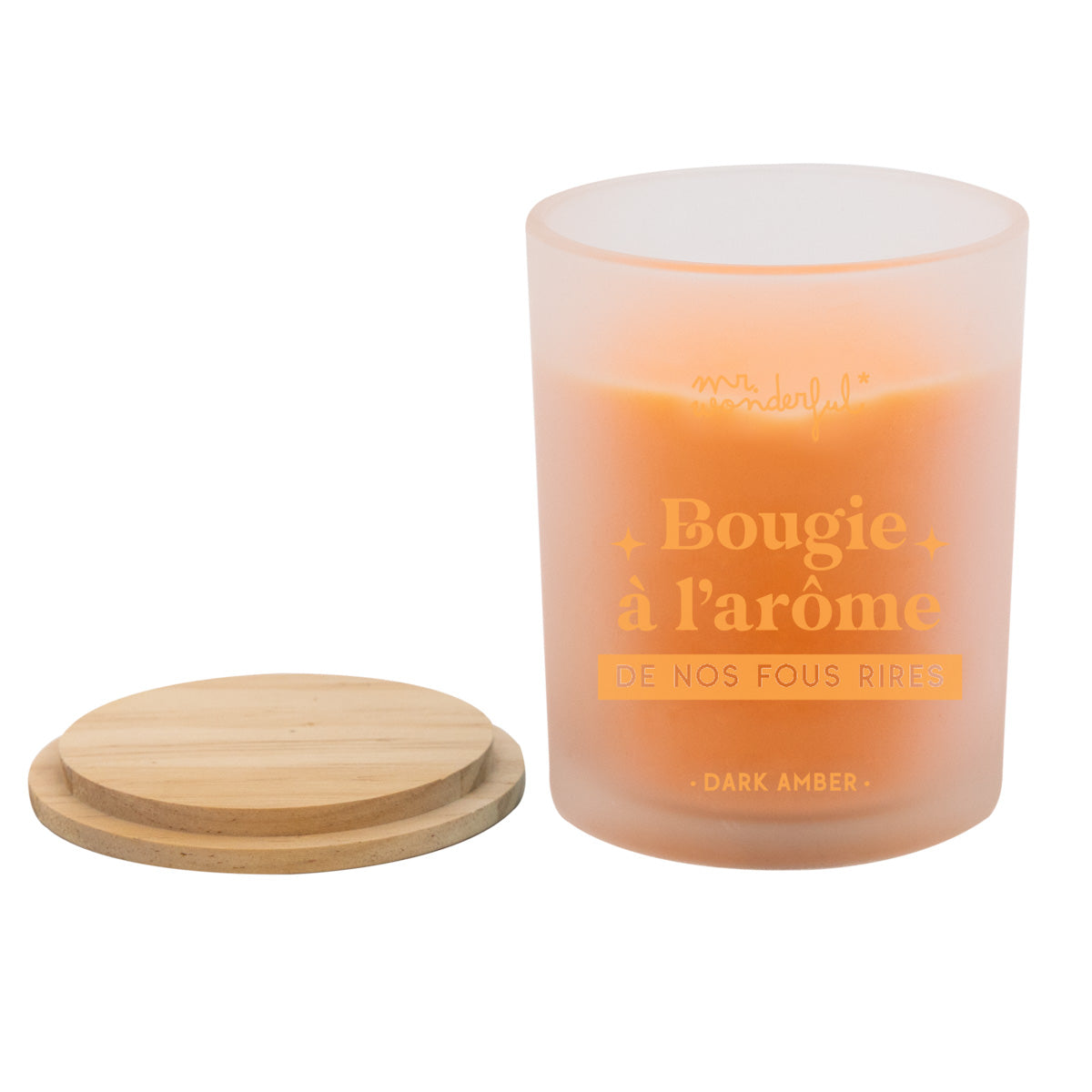 Bougie à l'arôme de nos fous rires