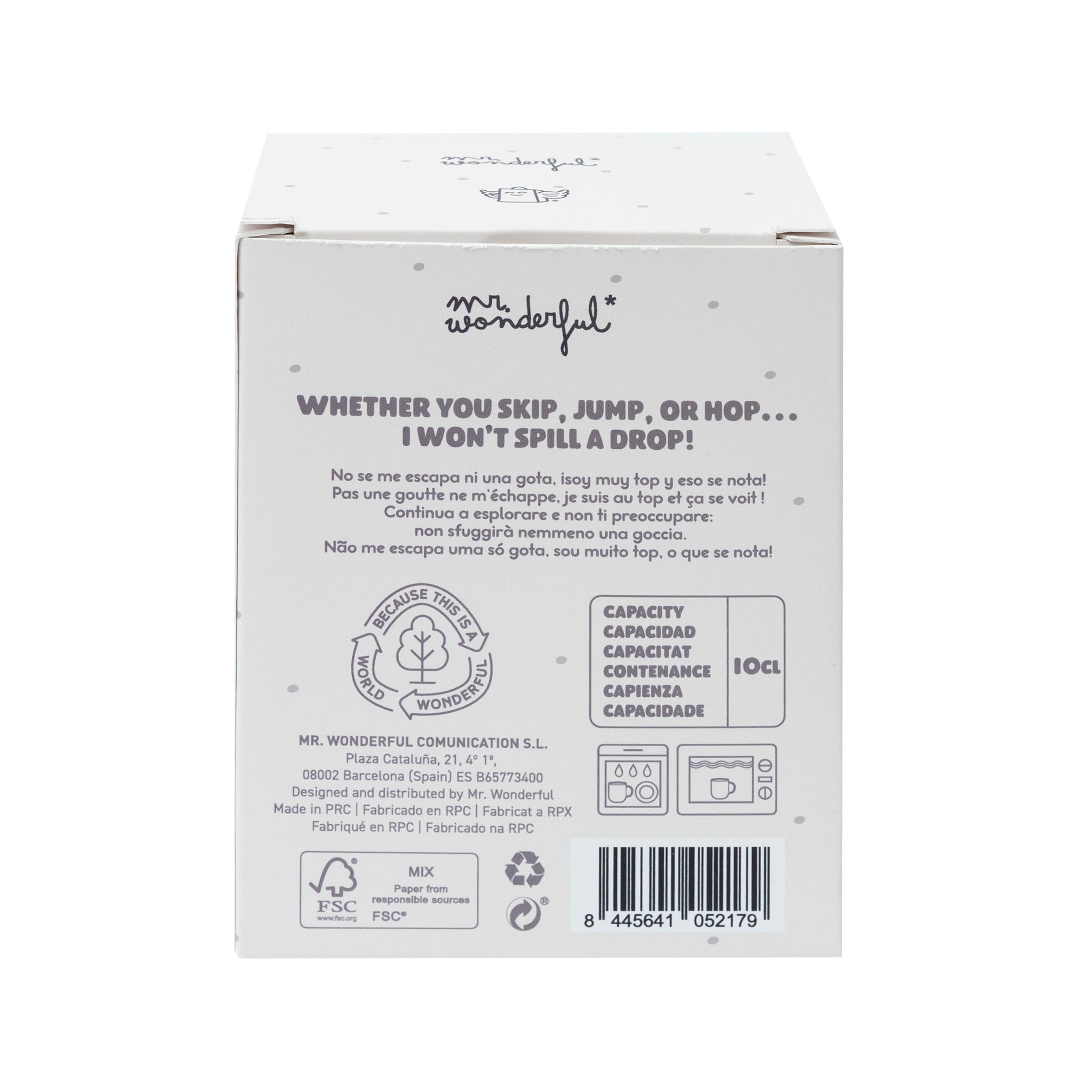 Spill-proof baby cup - Blue elephant