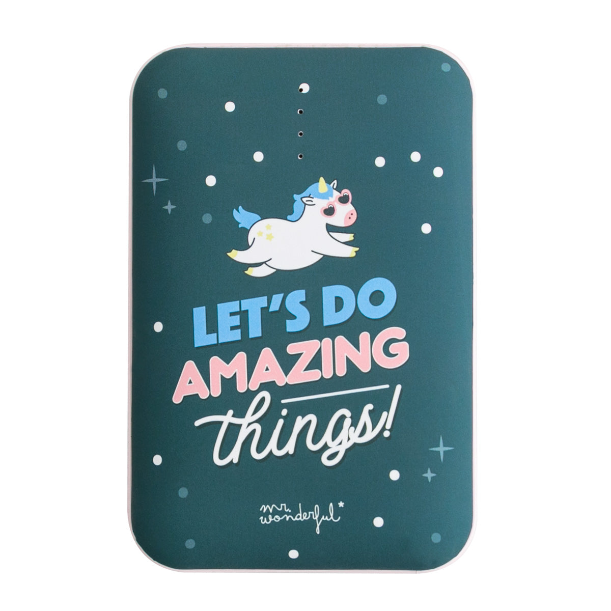 Power bank 10.000 mAh unicornio Mr. Wonderful - Let's do amazing things!
