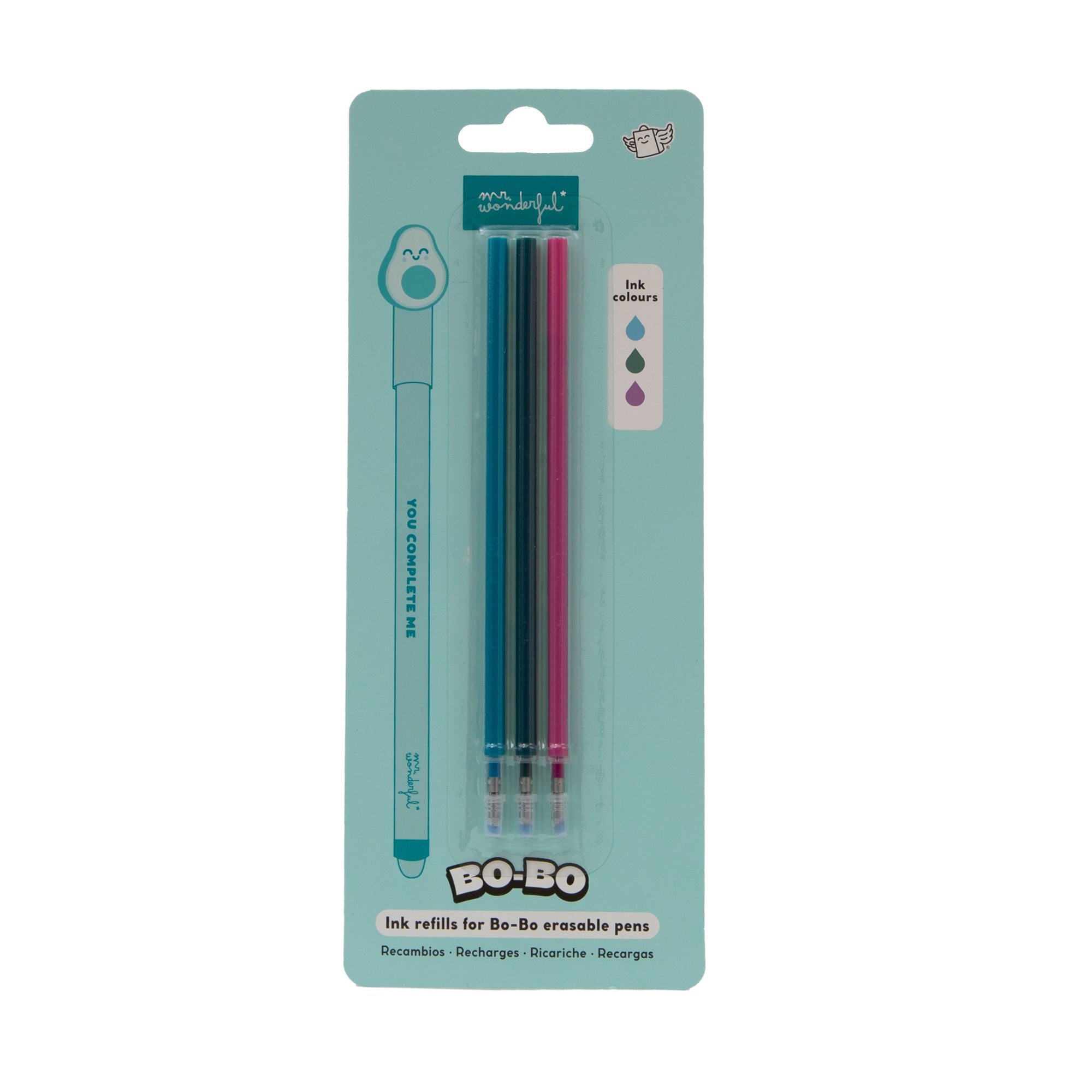 Set de 3 recambios de tinta Bo-Bo | Mr.Wonderful