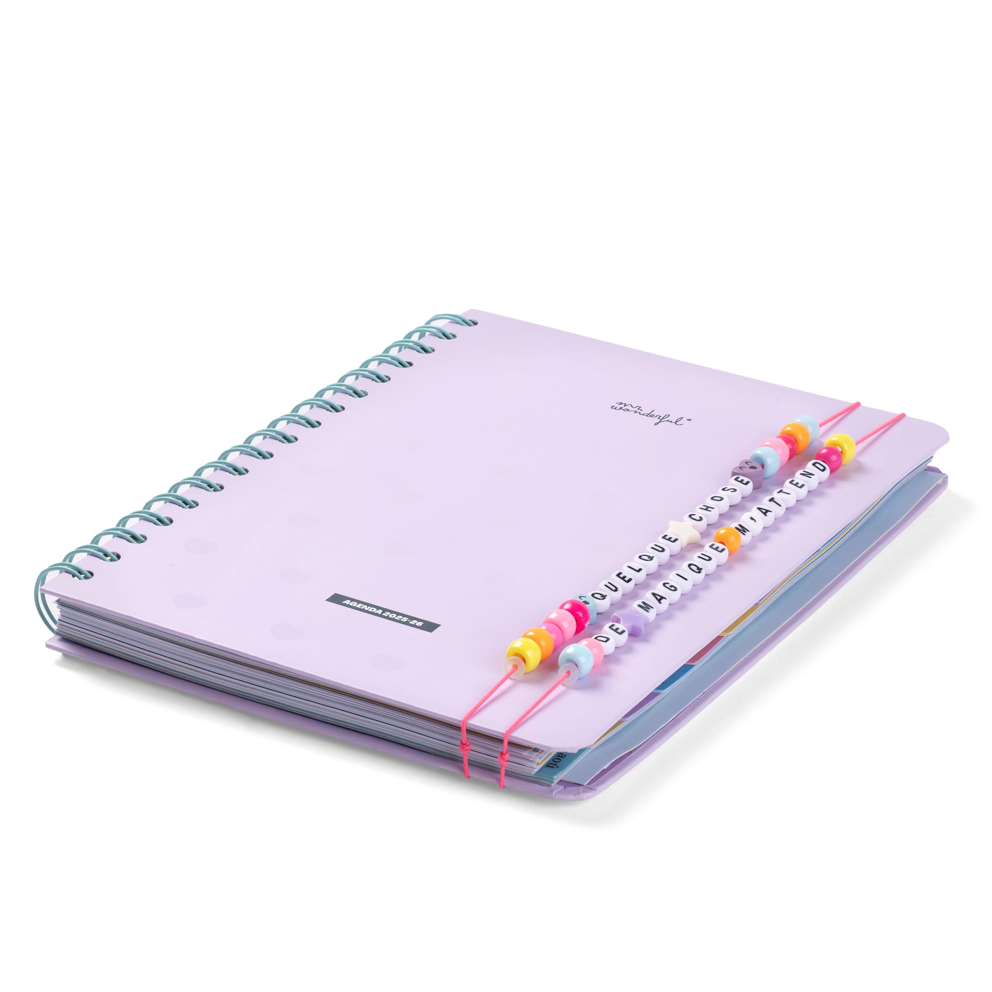 Agenda Wonder 2025-26 Semainier - Quelque chose de magique m'attend