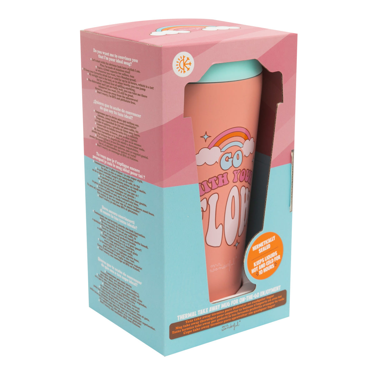Thermal take away cup - Go with your flow.